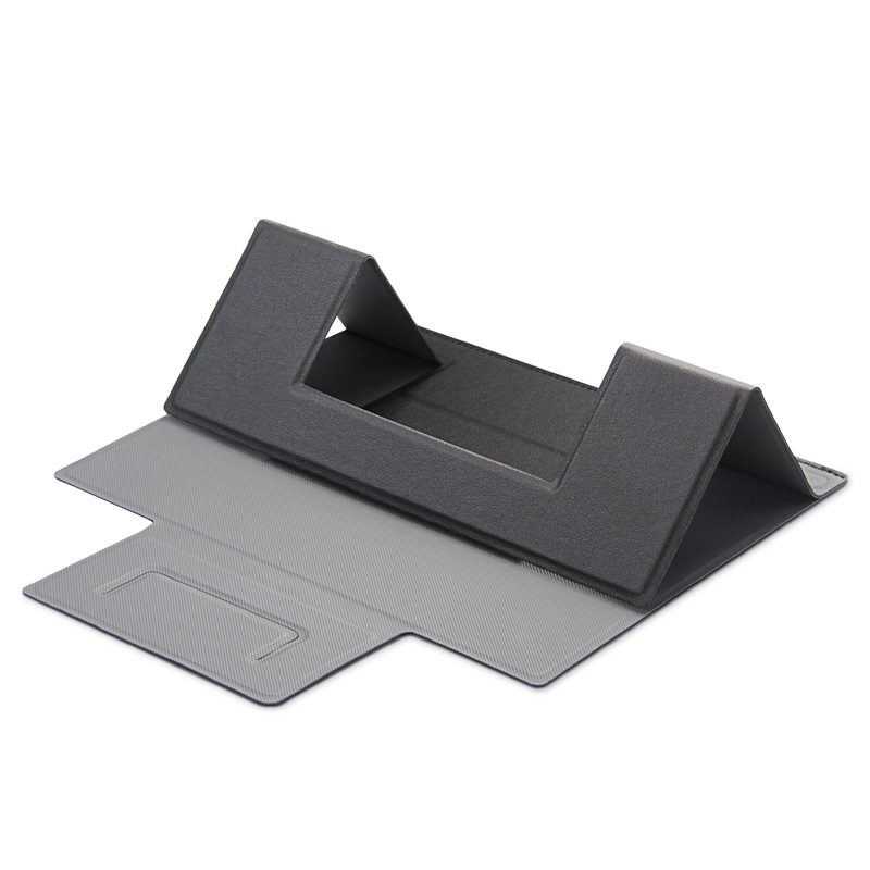 FoldMate™ PU leather folding laptop stand