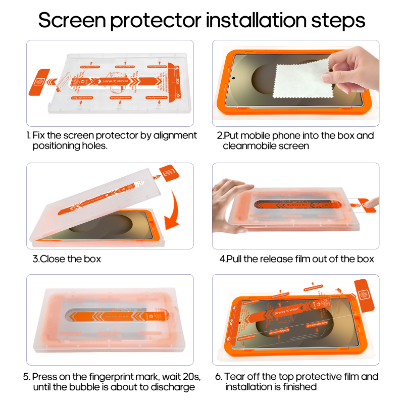 MagicMount™ Magic Box Applicator Glass Screen Protector