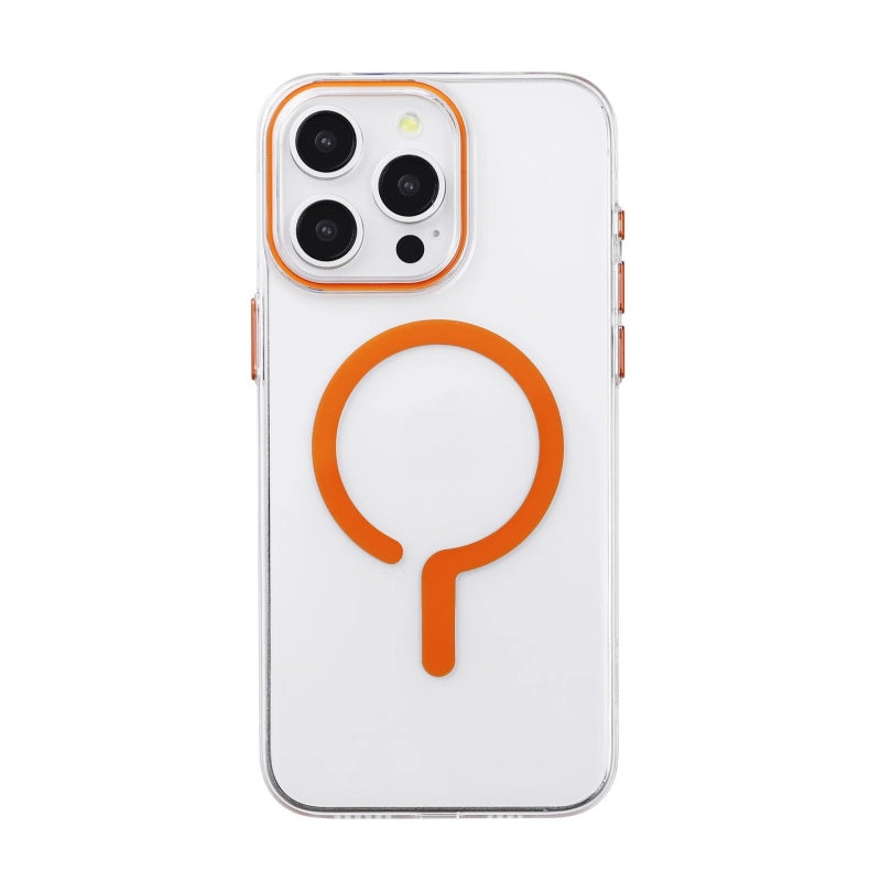 QiCase™ Magnetic Creative "?" Design Clear PC Case